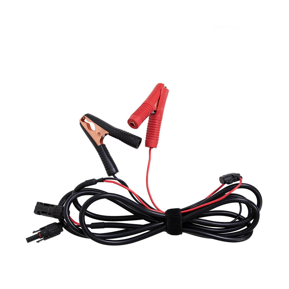 Renogy | SOLAR CONNECTOR TO ALLIGATOR CLIPS 14 AWG CABLE | RNG-TRAYCB-ALGTR-US