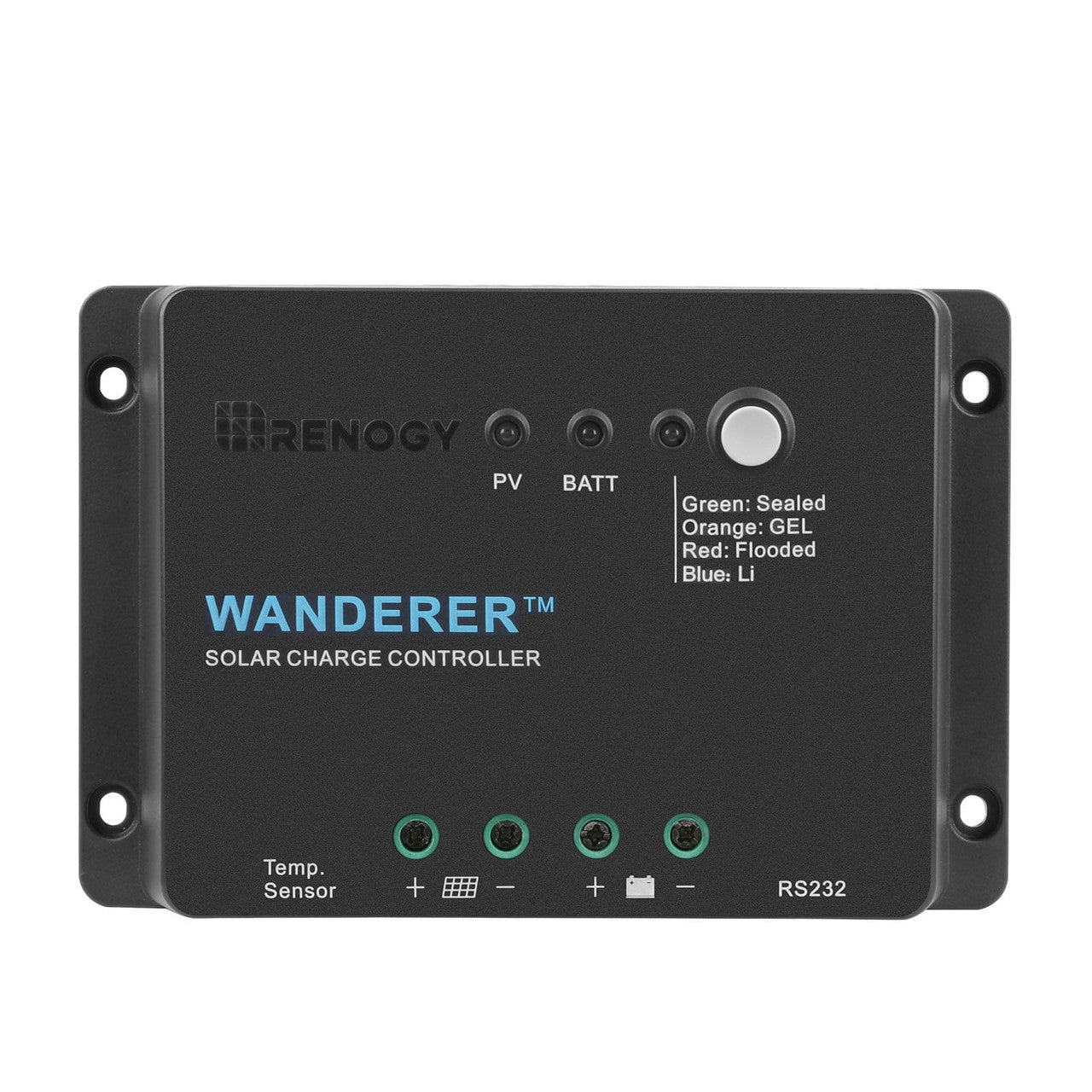 Renogy | Wanderer Li 30A PWM Charge Controller | RNG-CTRL-WND30-LI-US