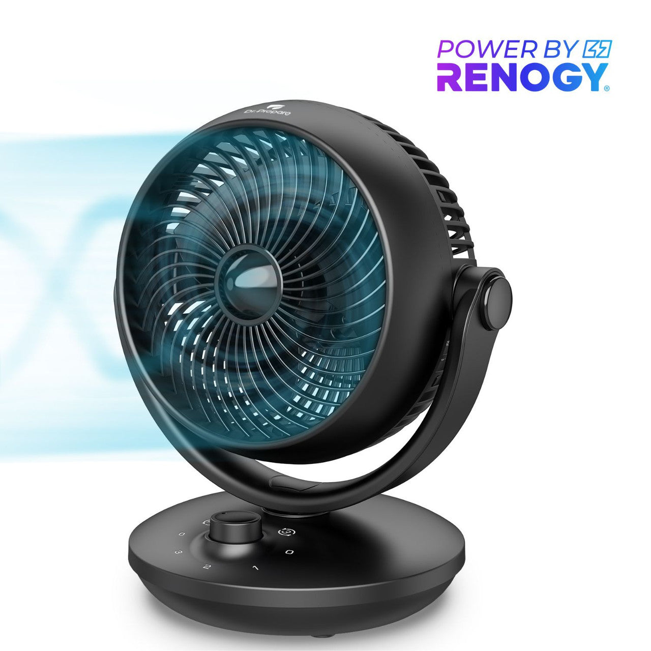 Renogy | Dr.Prepare 8" Air Circulator Fan | DCCFA2-G1-US