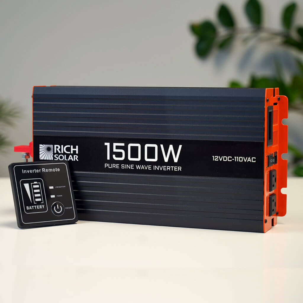 Rich Solar Pure Sine Wave Inverter 1500W 12V