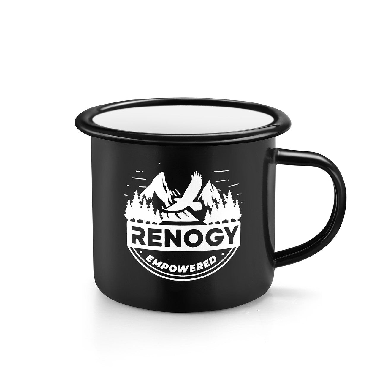 Renogy | Enamel Coffee Mug | RMC-0BK01-US