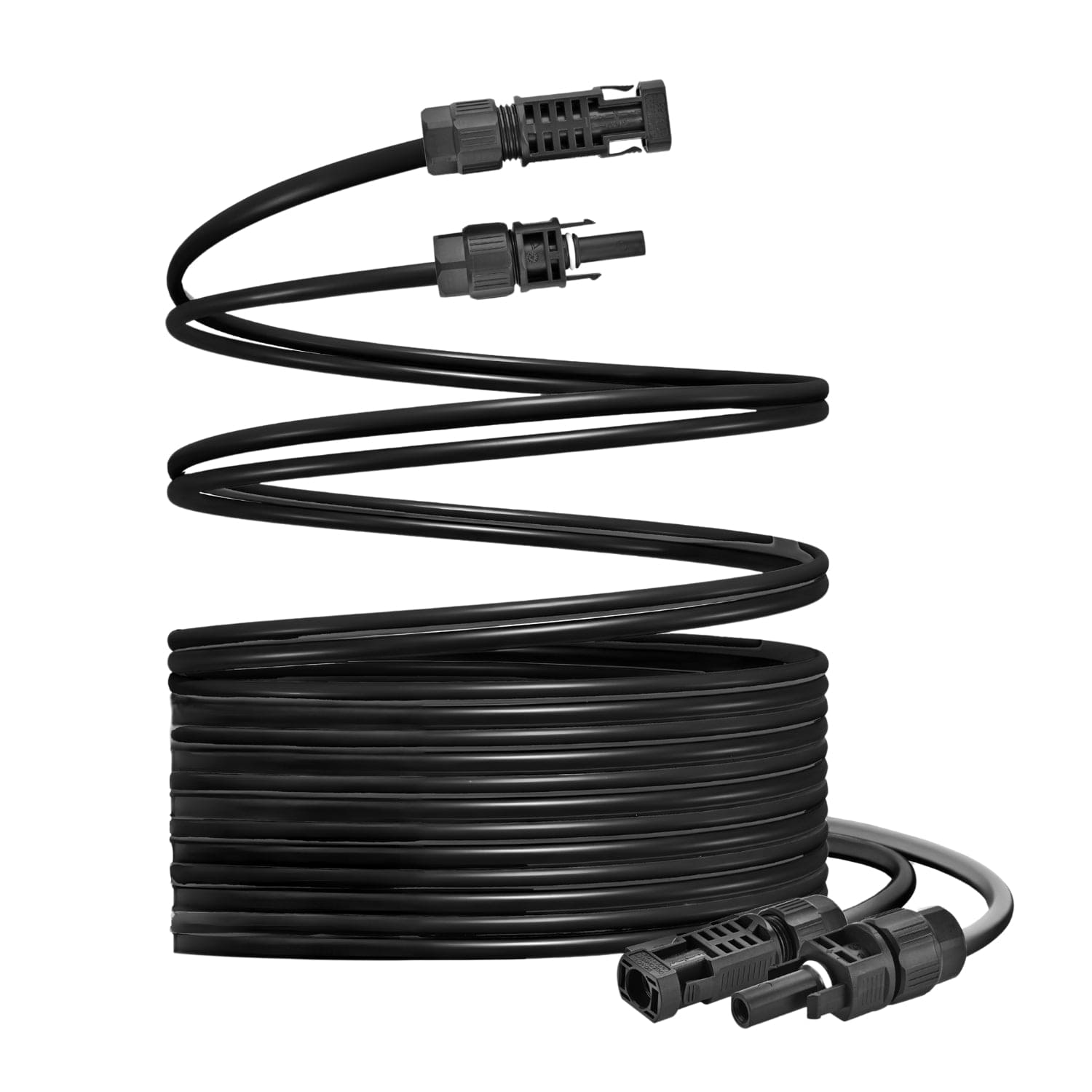Nature's Generator 50 Foot Quick Release MC4 Extension Cables for MyGrid 10K System