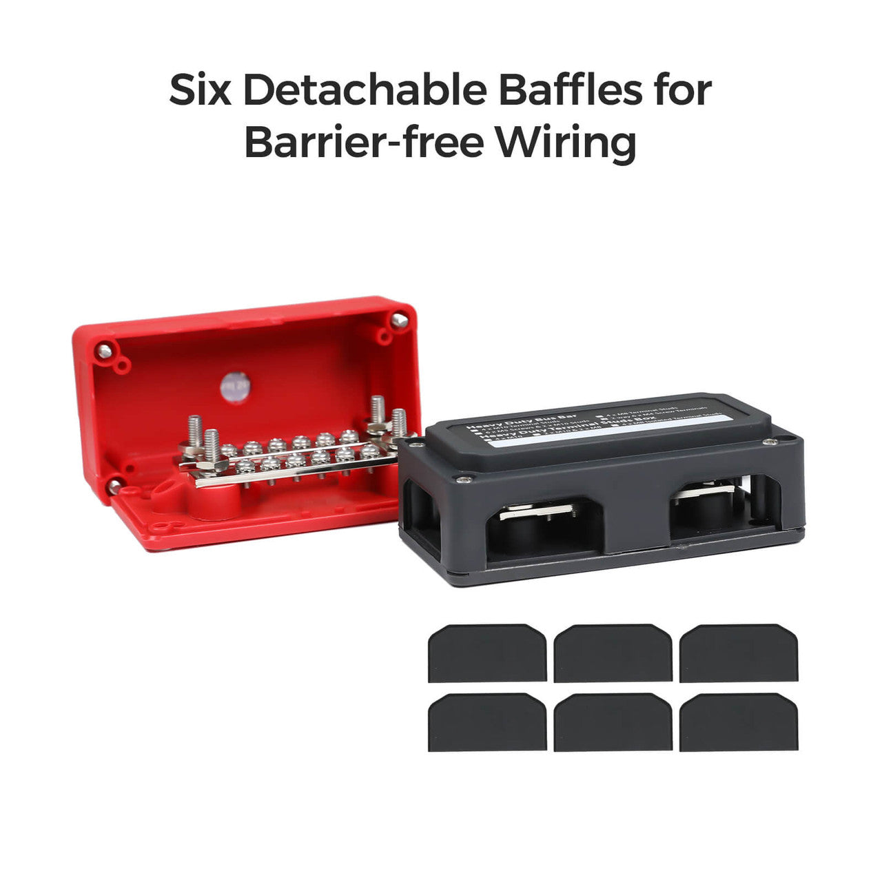 Renogy | 100A/300A Red/Black Busbar | RPD100RBB-US