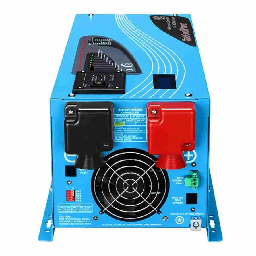 SunGoldPower 4000W DC 24V Split Phase Pure Sine Wave Inverter With Charger