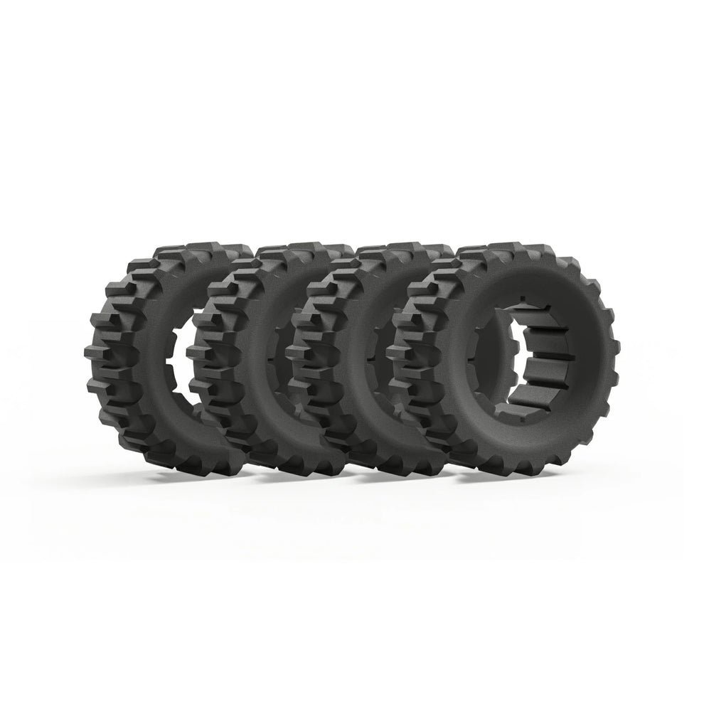 2 Pairs of Wide Wheels|For 85% Slope