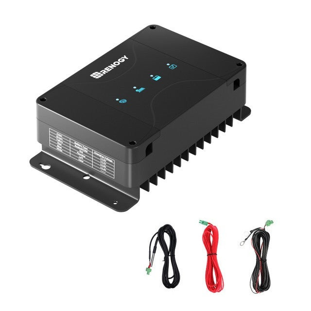 Renogy | DCC30S 12V 30A Dual Input DC-DC On-Board Battery Charger with MPPT | RBC30D1S-US