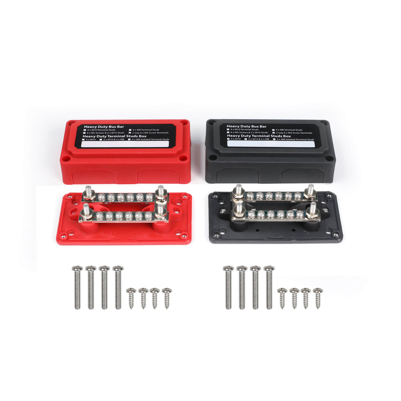 Renogy | 100A/300A Red/Black Busbar | RPD100RBB-US