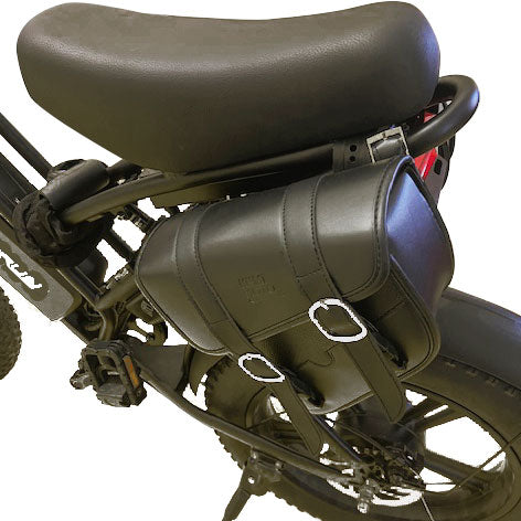 HappyRunSports Waterproof Saddle Bags with Lock for Electric Bikes for Tank G50