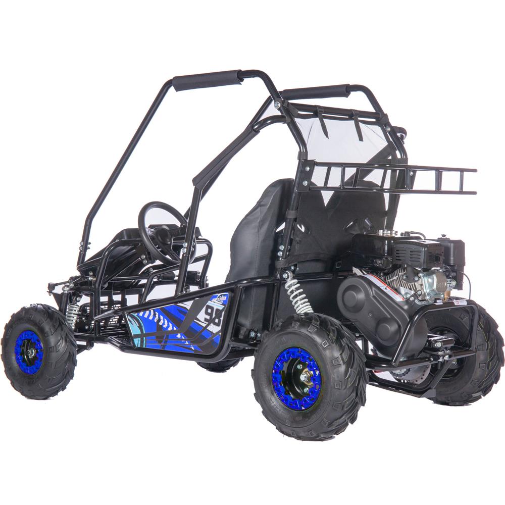 MotoTec Mud XL 212cc 2 Seat Go-Kart Full Suspension