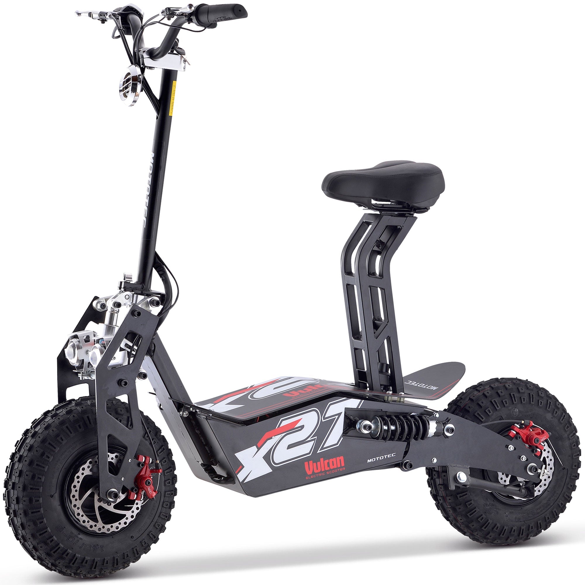 MotoTec Vulcan 48V/12Ah 1600W Electric Scooter