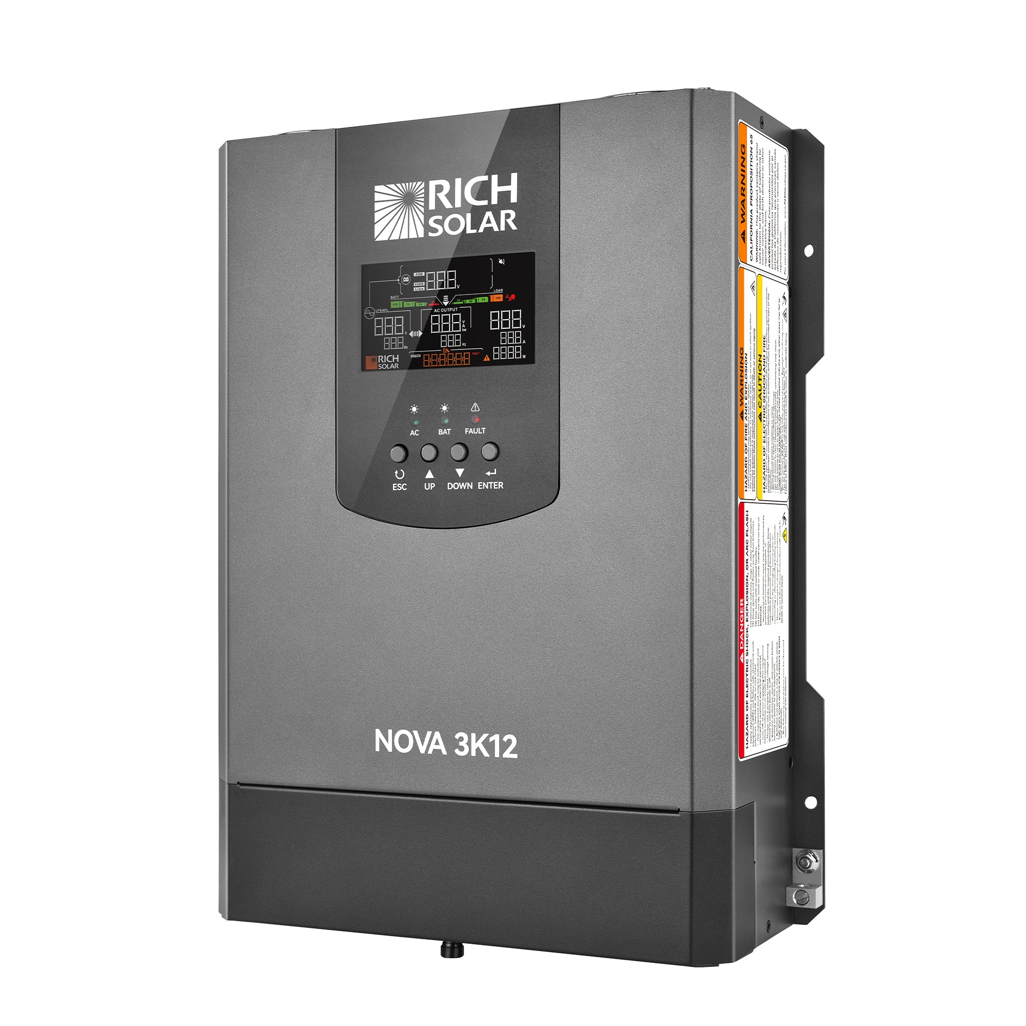 Rich Solar Pure Sine Wave Inverter NOVA 3K12