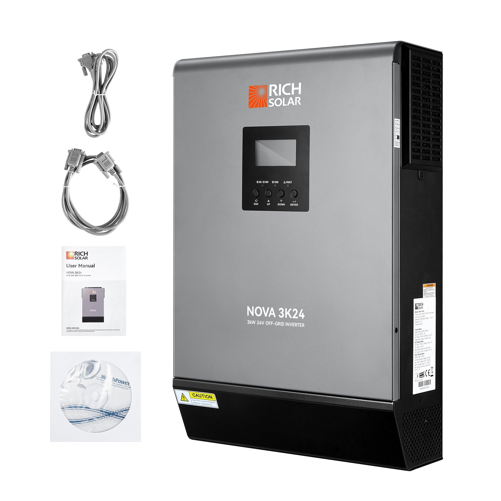 Rich Solar Hybrid Inverter 3000W 24V