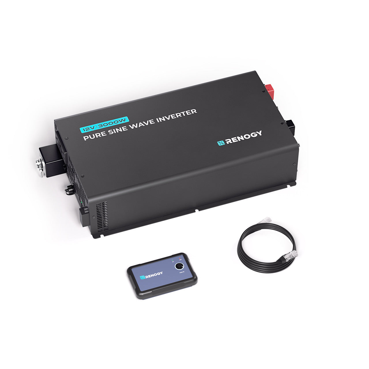 Renogy | 3000W 12V Pro Pure Sine Wave Inverter with EcoSleep Mode | RIV1230P2-126-US