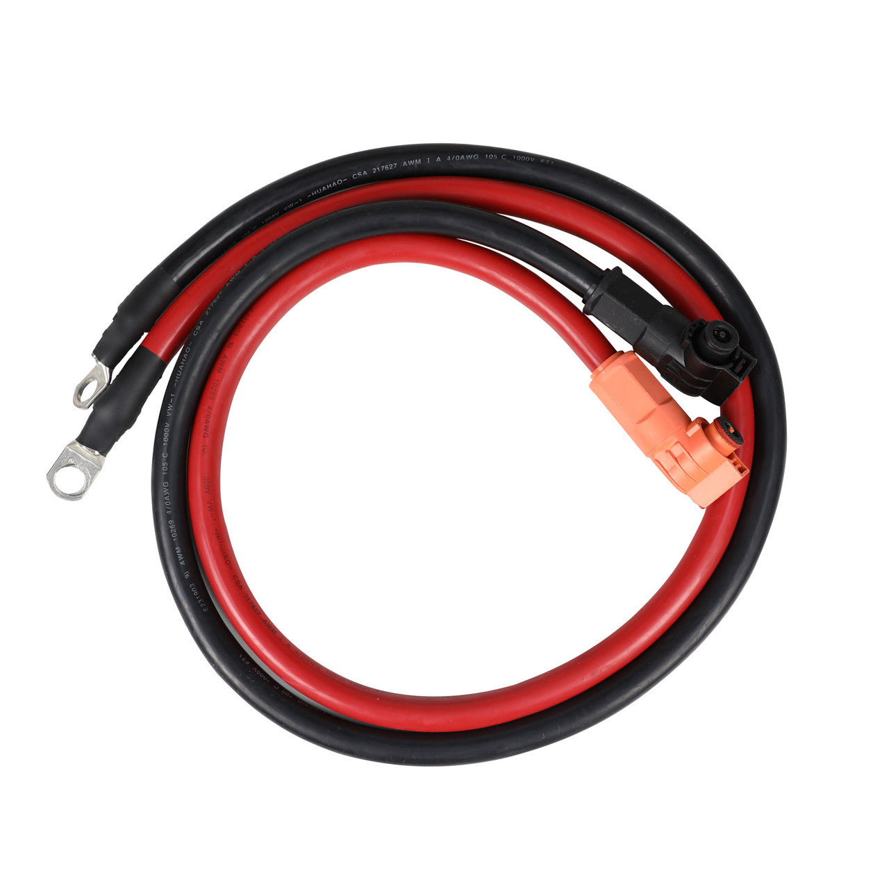 Renogy | 5Ft 4/0AWG AURA Battery to Hybrid Inverter Cable | RPC0540ER-US