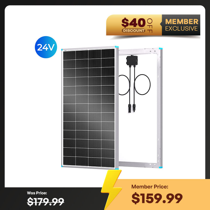 Renogy | N-Type 16BB 200W 175W 100W Rigid Solar Panel | RSP200DC-US