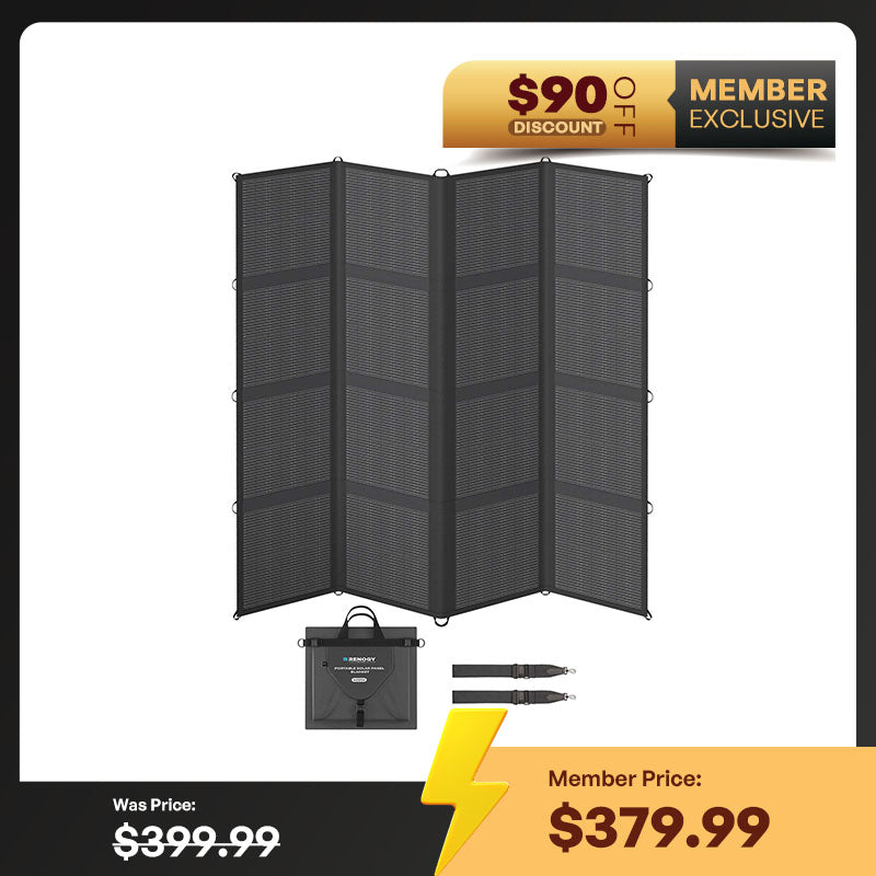 Renogy | Solar Blanket 400W 200W Portable Solar Panel | RSP400SB-US