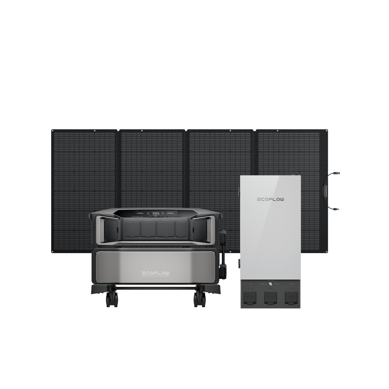 EcoFlow DELTA Pro Ultra + Smart Home Panel 2 + 400W Portable Solar Panel + Free Monitor (Web Exclusive)