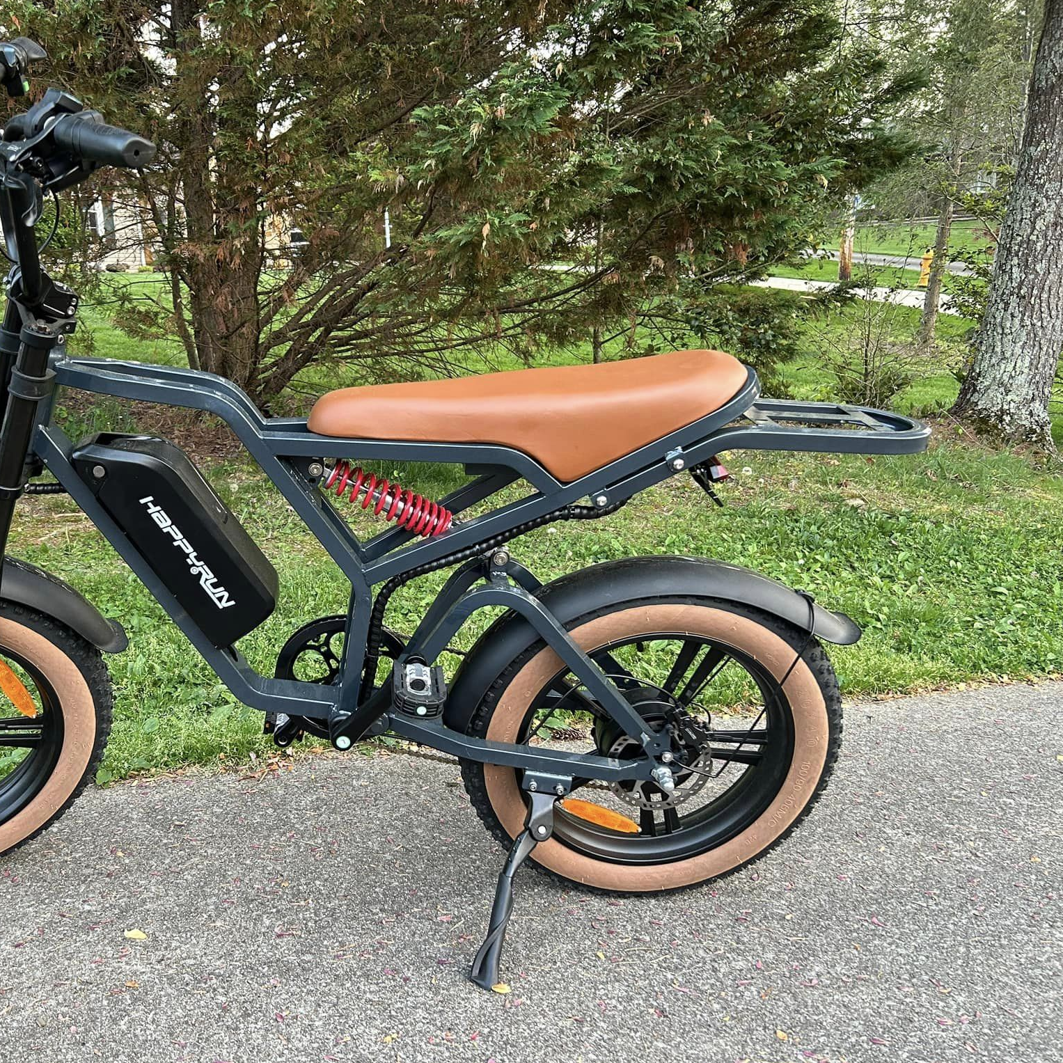 HappyRunSports Electric Bicycle Rack for E-bike Tank G60 Pro