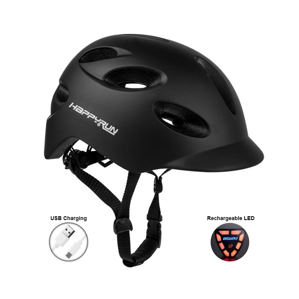 HappyRunSports E-bike Helmets - Black