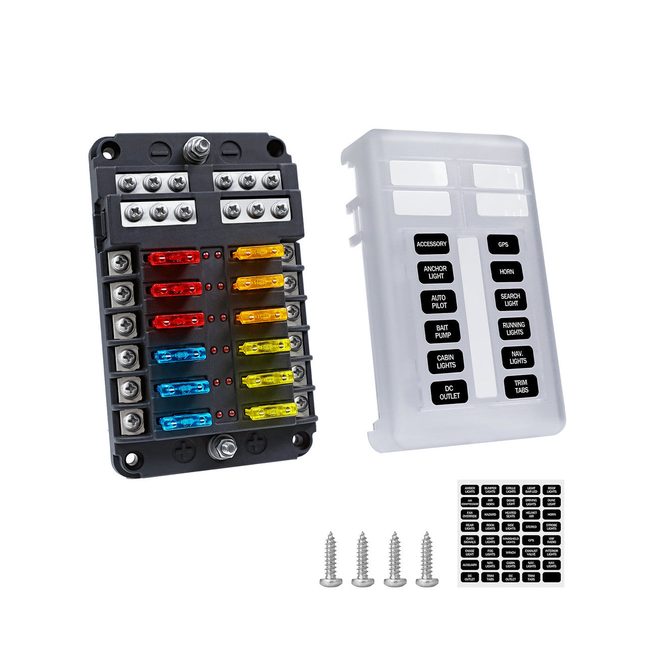 Renogy | 12 Way Fuse Box | RPD12FB-US