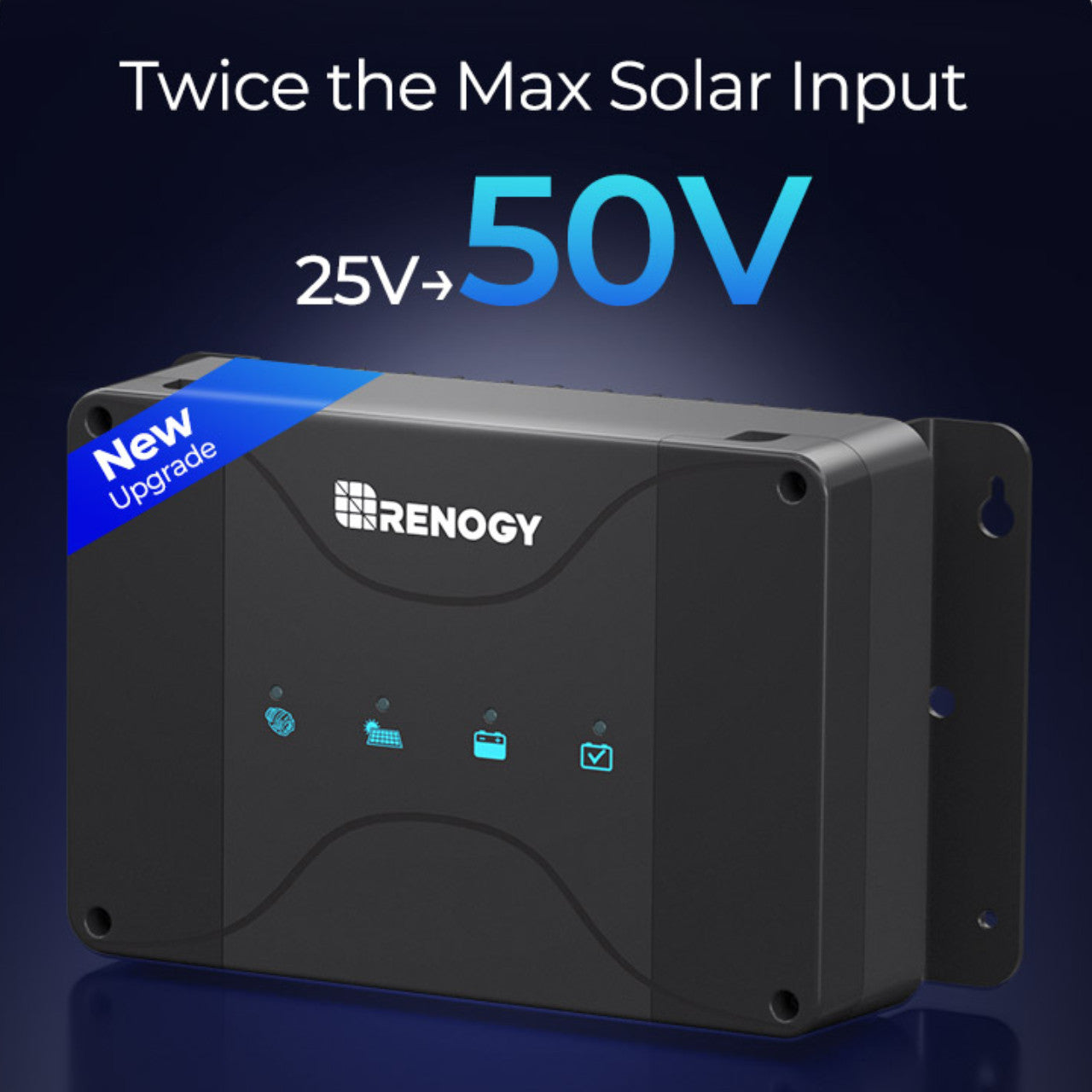 Renogy | 12V 30A/50A DC-DC On-Board Battery Charger with MPPT with Renogy | ONE Core | RBC30D1S-BT-CORE-US