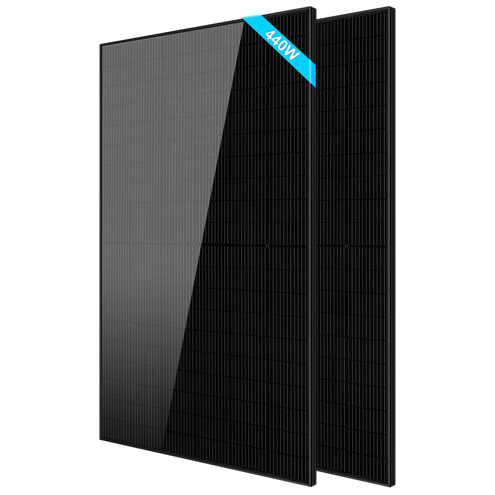 SunGoldPower 370W/ 415W/ 440W/ 500W Mono Black PERC Solar Panel UL 61730 CEC Listed