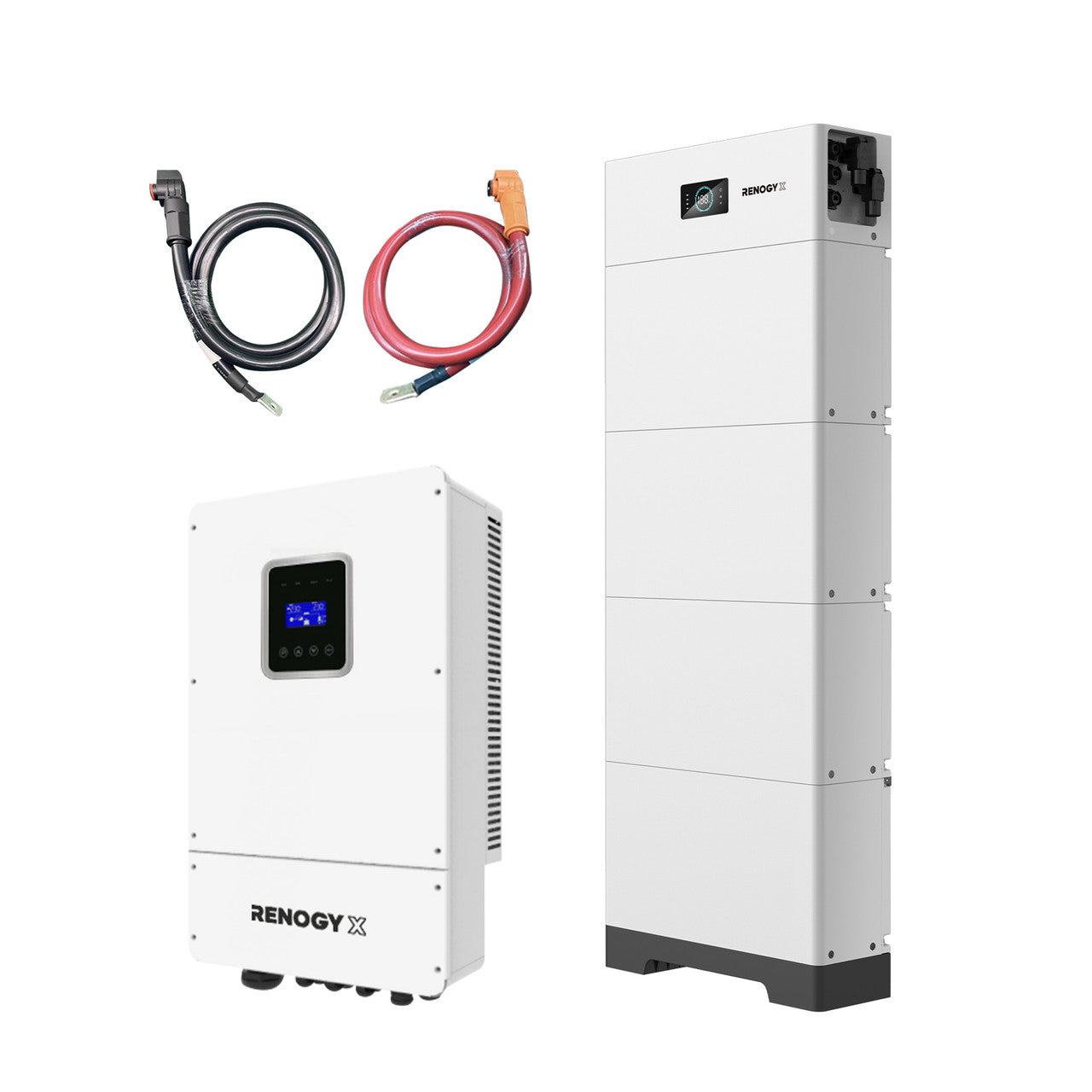 Renogy | Off-Grid Power Storage Solution Power Package (10 kWh | 15 kWh | 20 kWh) | RIV4876HI-RES1009BS-US