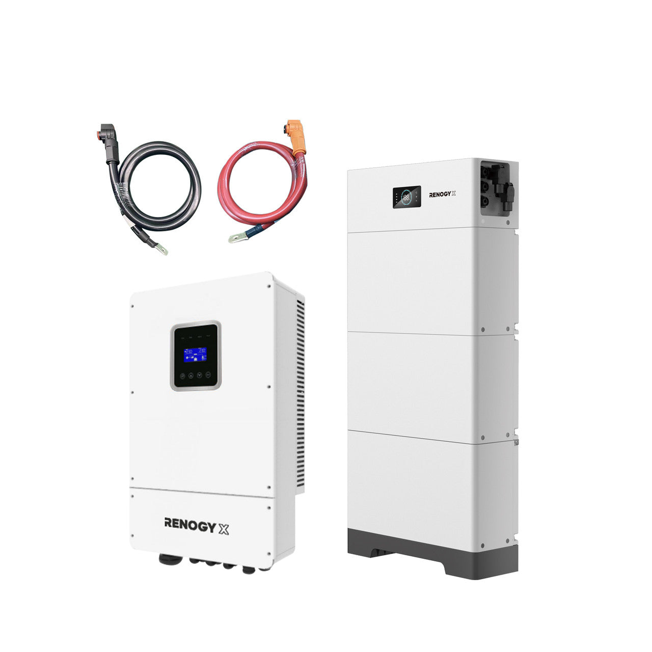 Renogy | Off-Grid Power Storage Solution Power Package (10 kWh | 15 kWh | 20 kWh) | RIV4876HI-RES1009BS-US