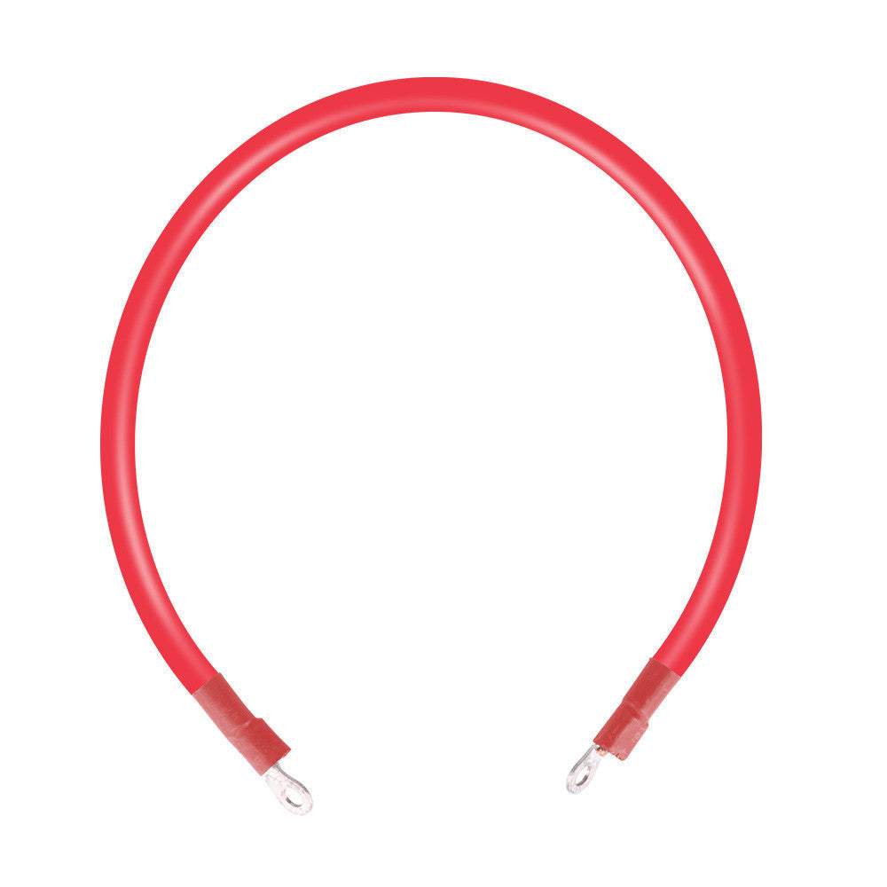 Renogy | 2ft ANL Fuse Cable with Double Ring Terminals for 3/8 in Lugs | RNG-ANLFUSECB-4-US