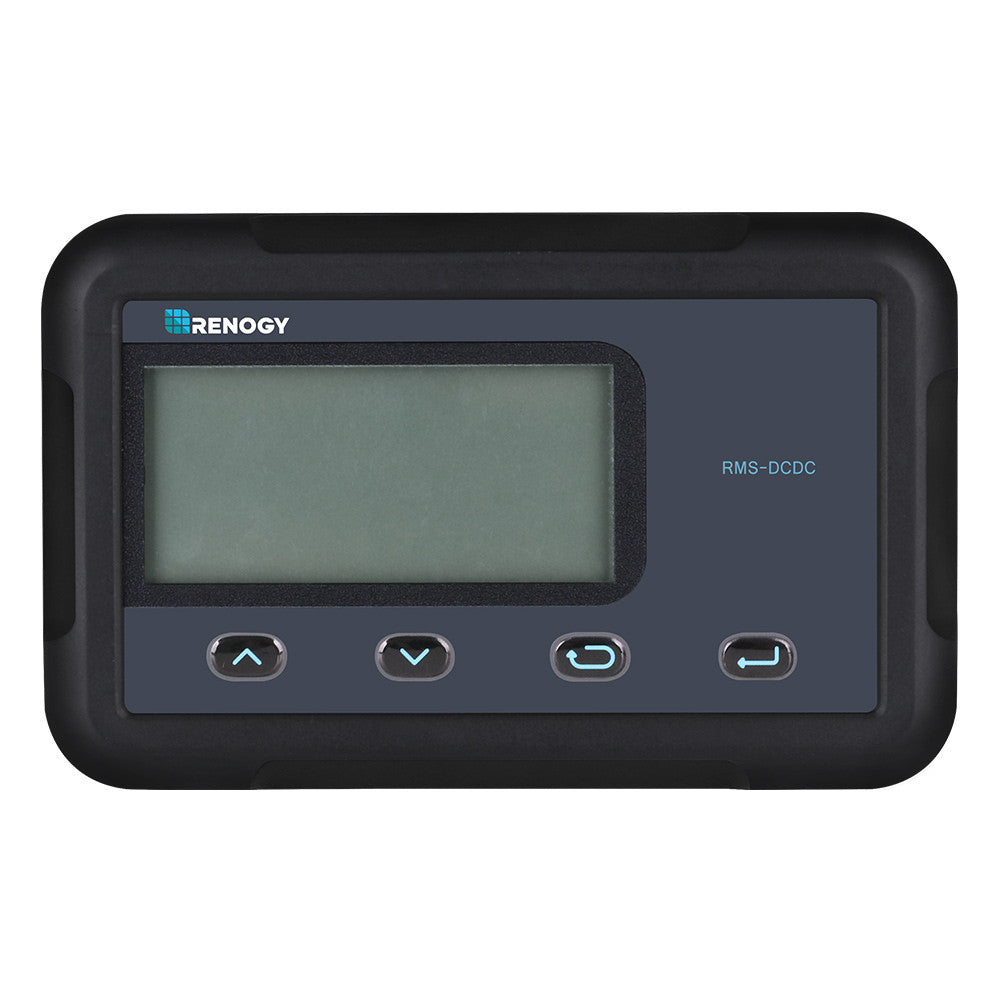 Renogy | Monitoring Screen for DC-DC MPPT Battery Charger Series | RMS-DCDC-US