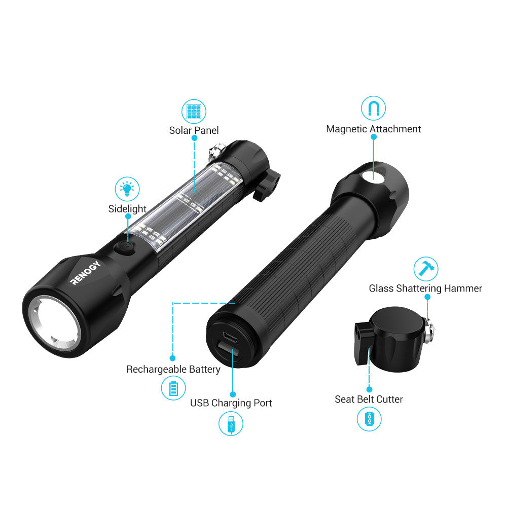 Renogy | E.LUMEN 500 Multi-functional Flashlight | R526ELS-US