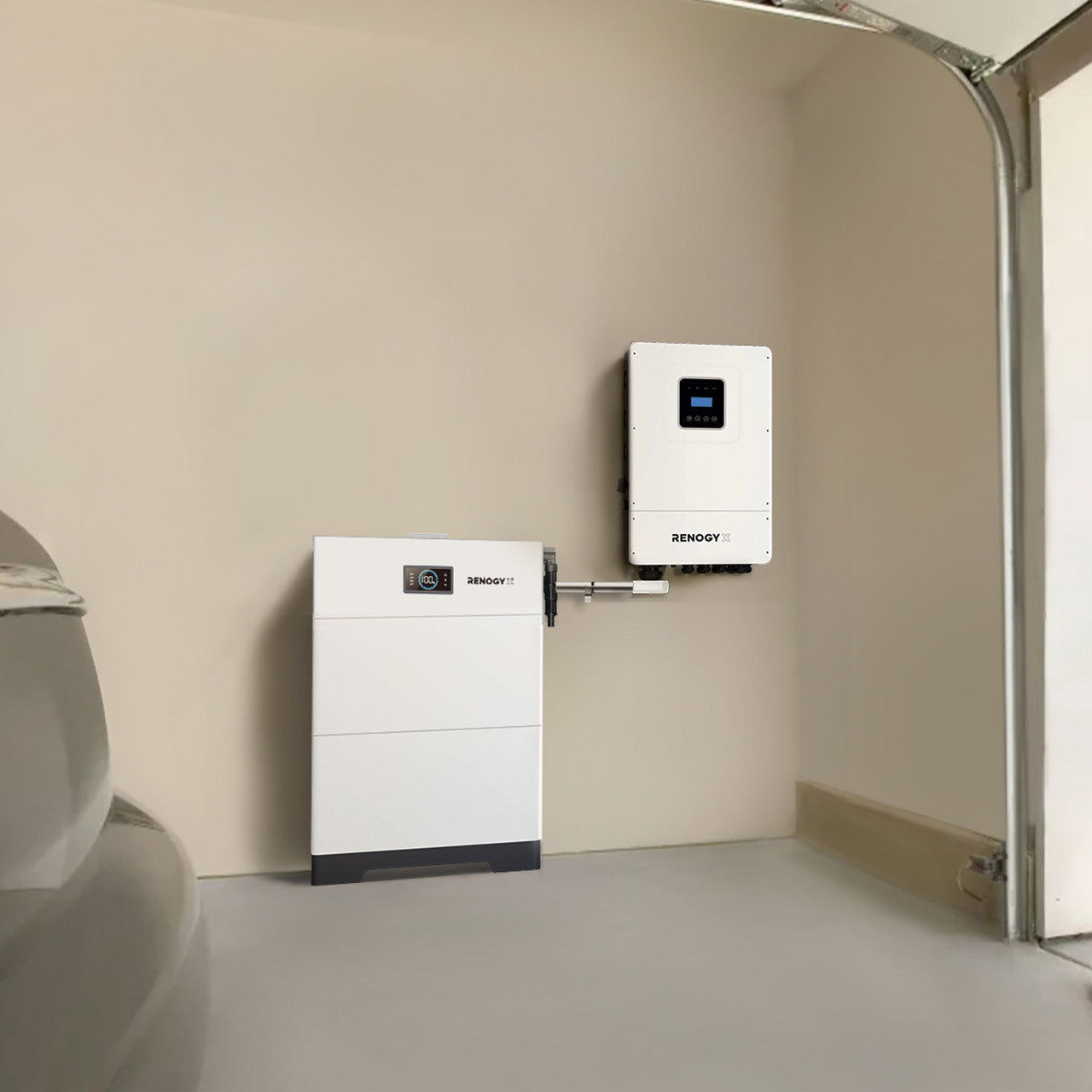 Renogy | Off-Grid Power Storage Solution Power Package (10 kWh | 15 kWh | 20 kWh) | RIV4876HI-RES1009BS-US