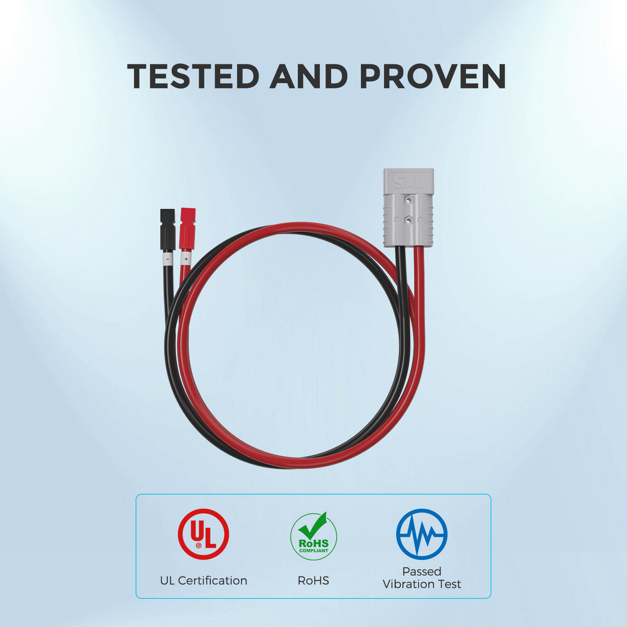 Renogy | 5FT 6AWG Anderson Adapter Cable（Anderson PP75 - Anderson SB120） | RPC0506PS-7512-US