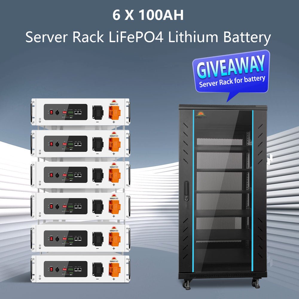 SunGoldPower OFF GRID SOLAR KIT 20KW 48VDC 120V/240V LIFEPO4 30.72KWH LITHIUM BATTERY 32 X 450 WATTS SOLAR PANELS
