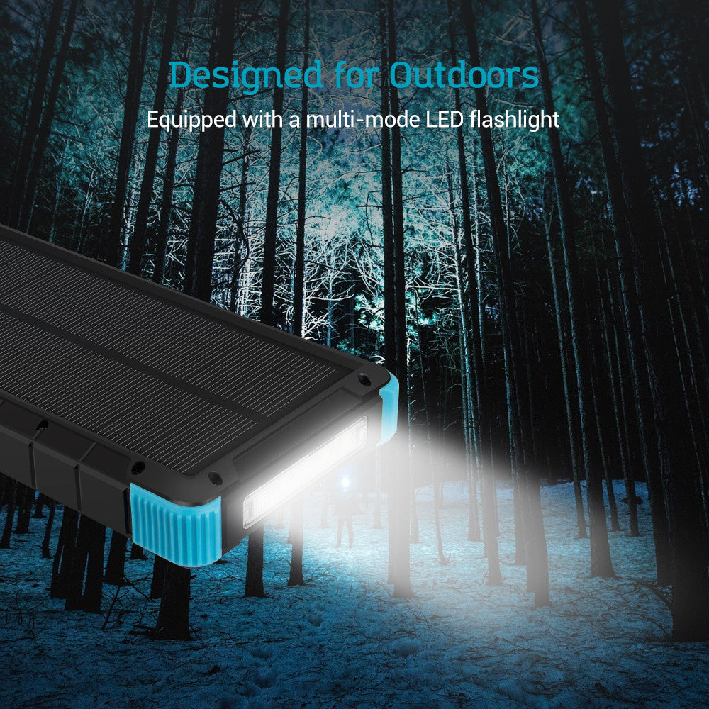 Renogy | E.POWER 16000mAh Portable Solar Charger | R16EPSQC-US