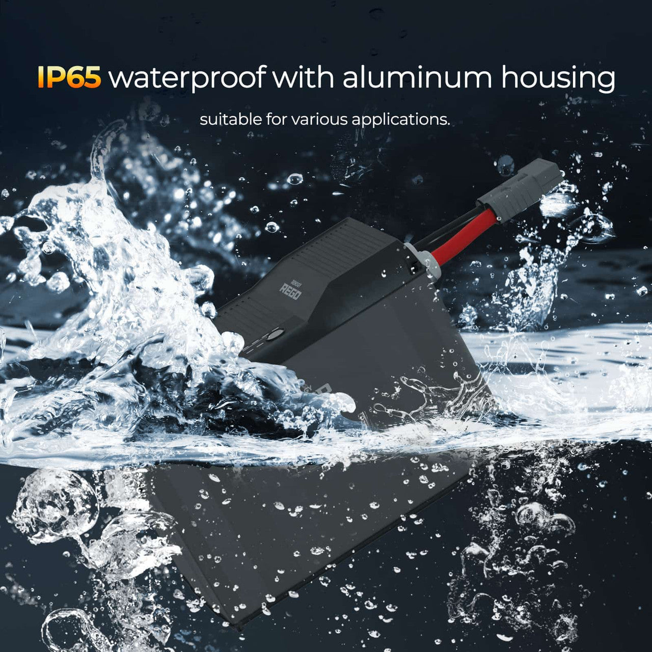 Renogy | REGO - 12V 400Ah Cold Weather LiFePO4 Battery | RBT12400LFPL-SHBTx2-US