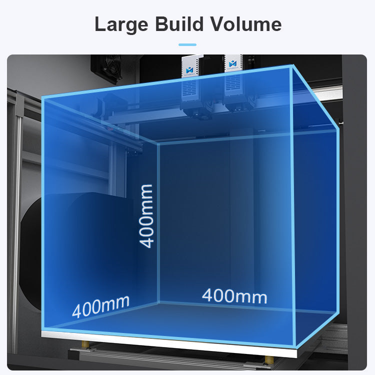 MINGDA MD-400D IDEX Hyper Speed 3D Printer