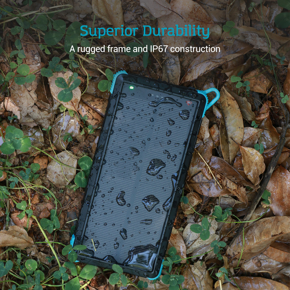 Renogy | E.POWER 16000mAh Portable Solar Charger | R16EPSQC-US