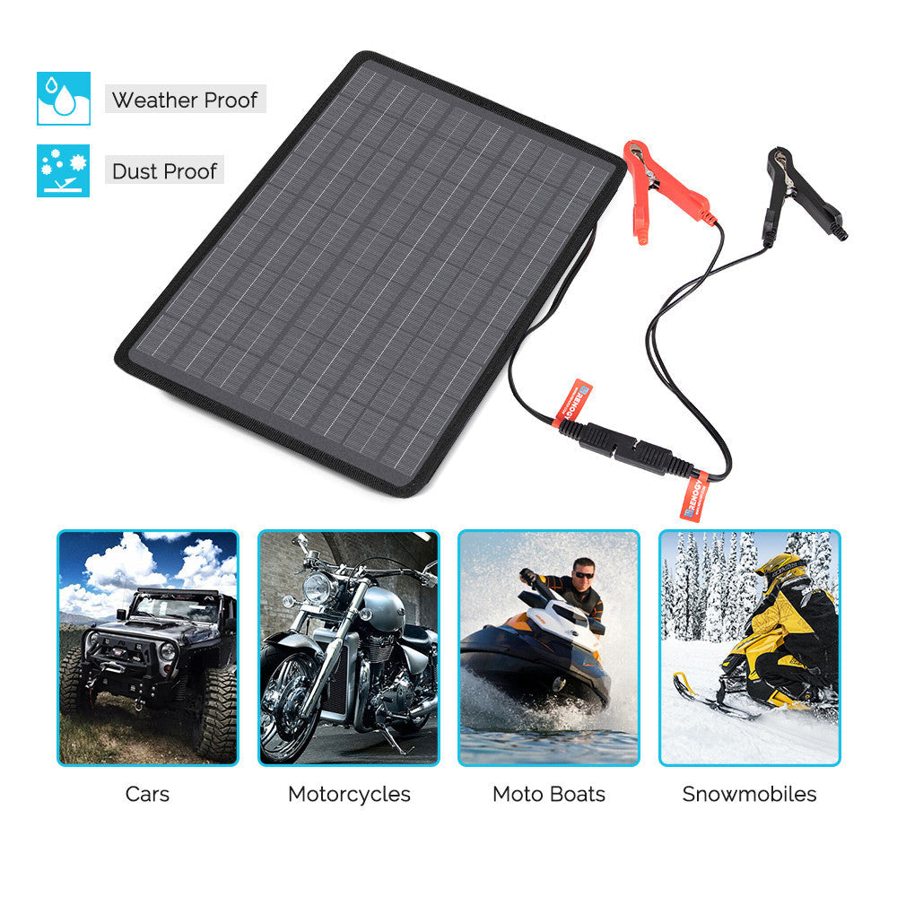 Renogy | 10W Solar Battery Trickle Charger Maintainer | RSP10TC-US