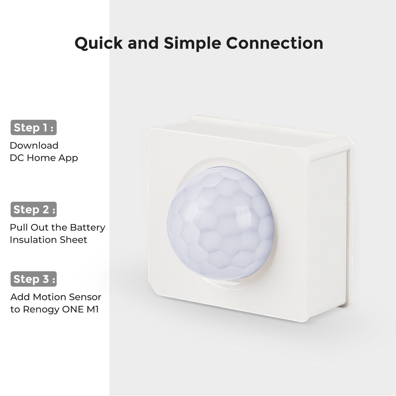 Renogy | Motion Sensor | RSHMSZ03P-US