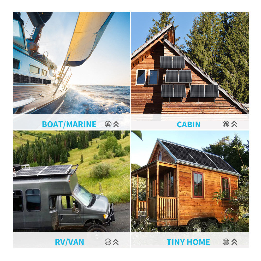 Renogy | Monocrystalline 50W 12V Solar Panel | RNG-50D-SS-US