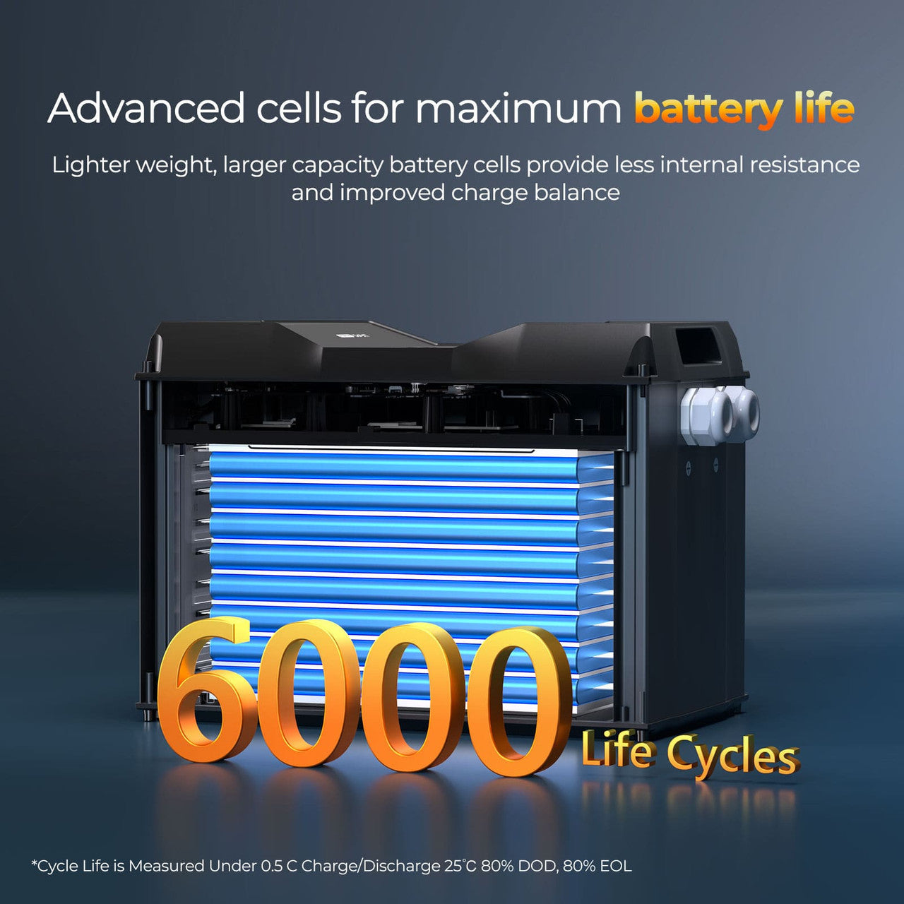 Renogy | REGO - 12V 400Ah Cold Weather LiFePO4 Battery | RBT12400LFPL-SHBTx2-US