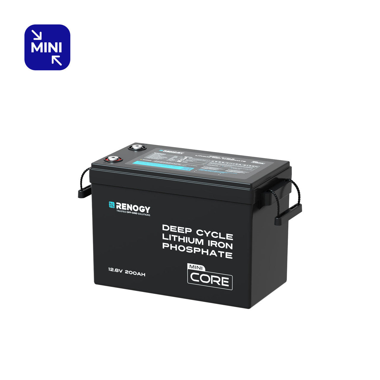 Renogy | Core - 12V 200Ah LiFePO4 Battery w/ Low-Temperature Protection | RBT12200LFP-M-US