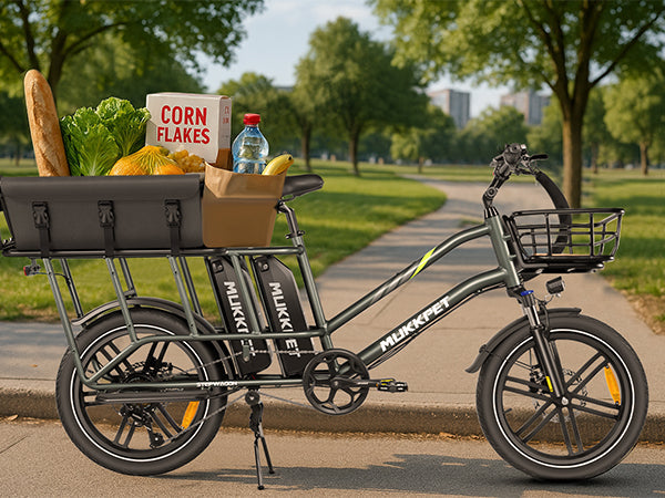 Mukkpet Stepwagon Dual-Battery Cargo E-Bike