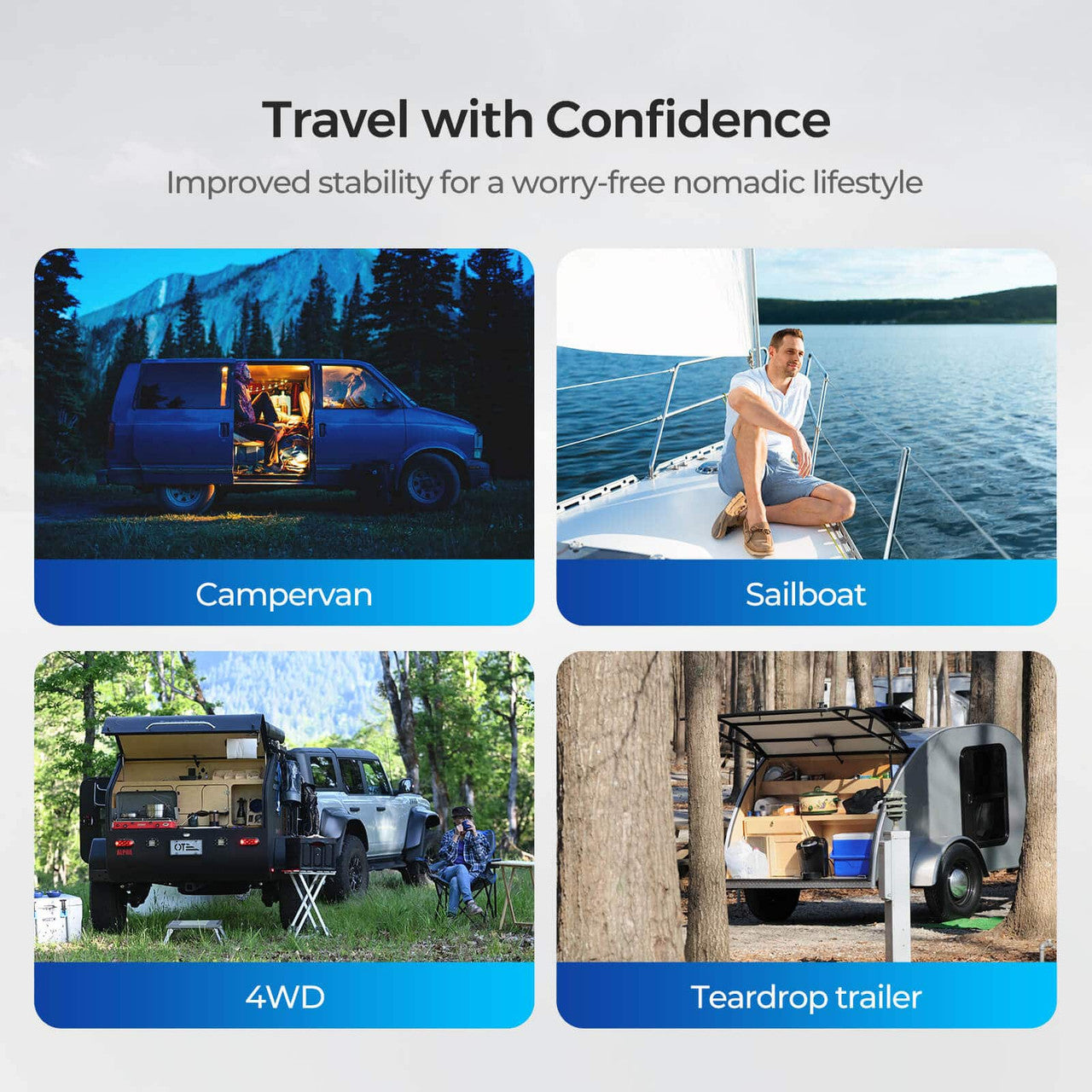 Renogy | Mounting Brackets for 12V 100Ah Pro LiFePO4 Batteries (Set of 4) | RMT12100BT-US