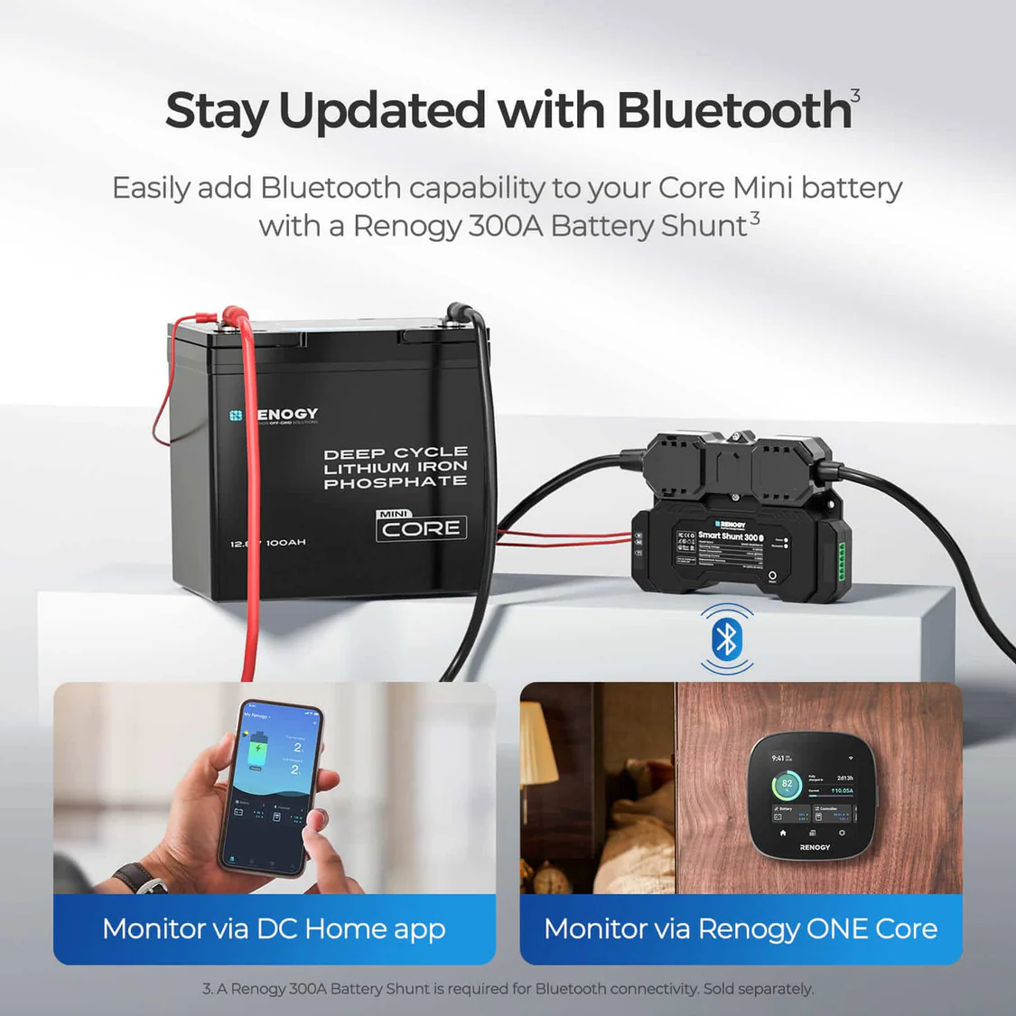 Renogy | Essential Off-Grid Solar Kit 800W 12V | Optional 1.2kWh LiFePO4 Battery | RKIT800BC-R60D4