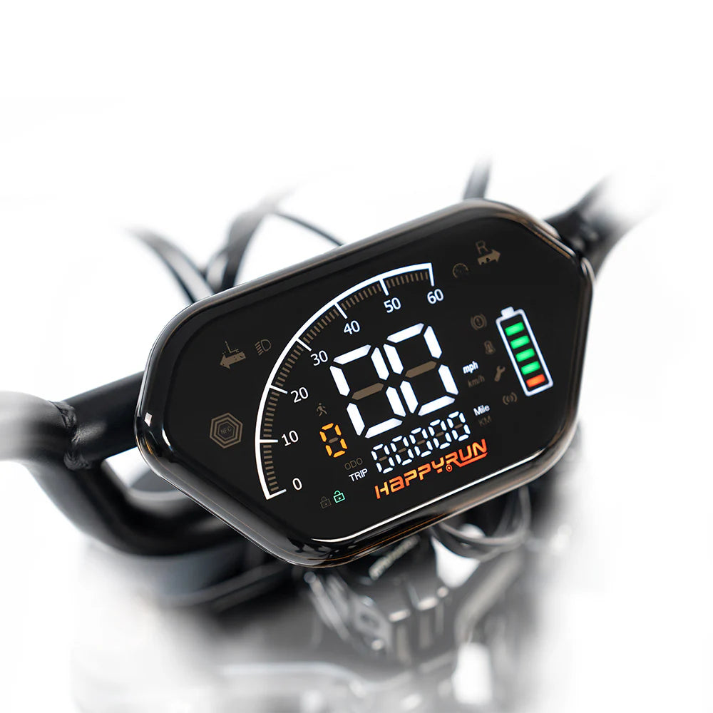 HappyRunSports G70 Pro Dual-Motor Dual-Battery Electric Cargo Bike