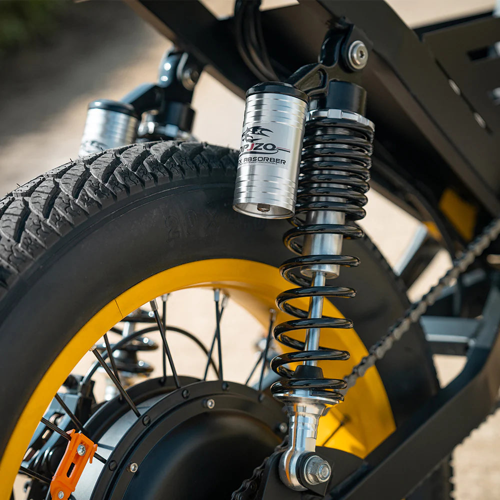 HappyRunSports G100 Pro 6000W Electric Bike Dual Battery