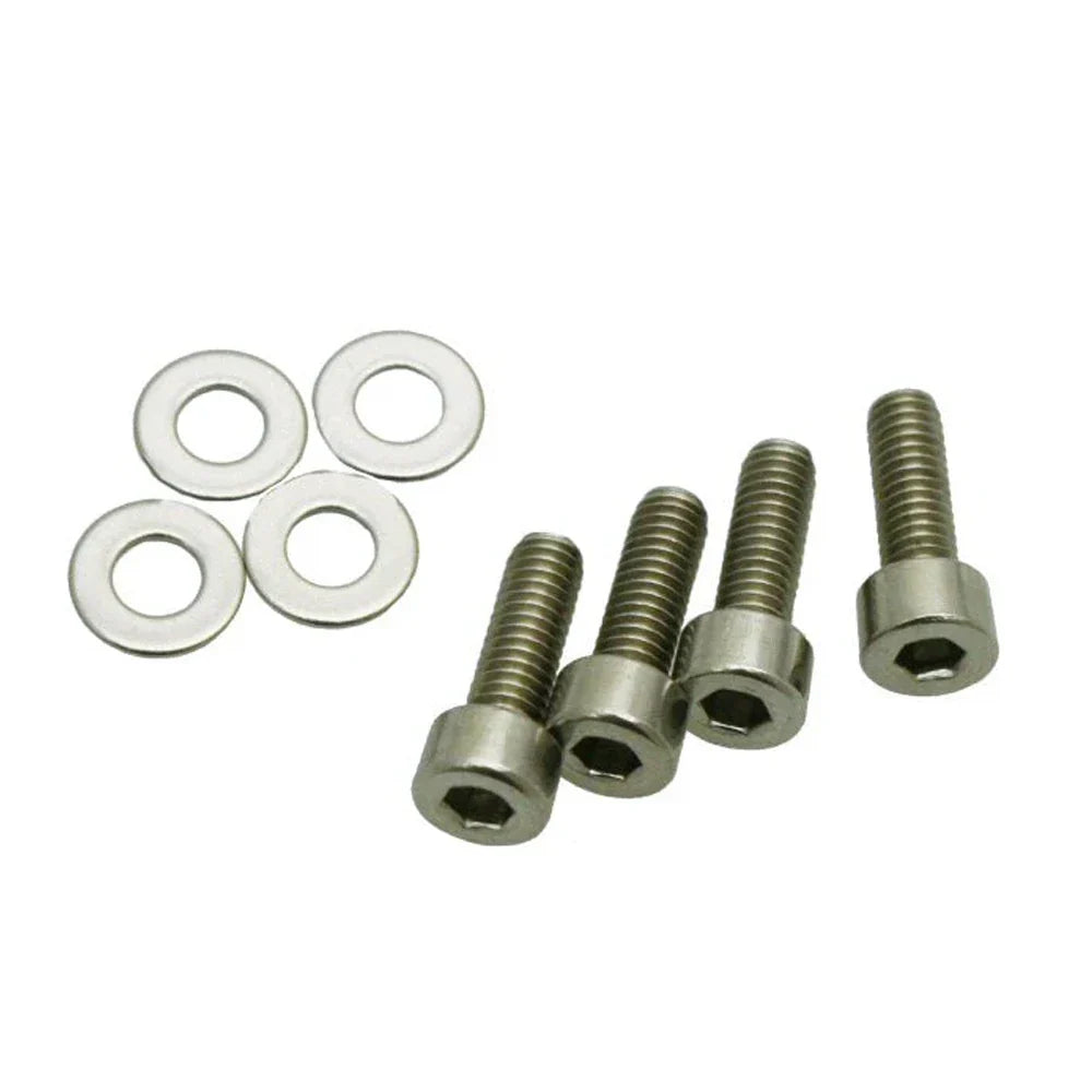 Universal Parts M4-0.70 x 12 Bolts with Washers - Set of 4