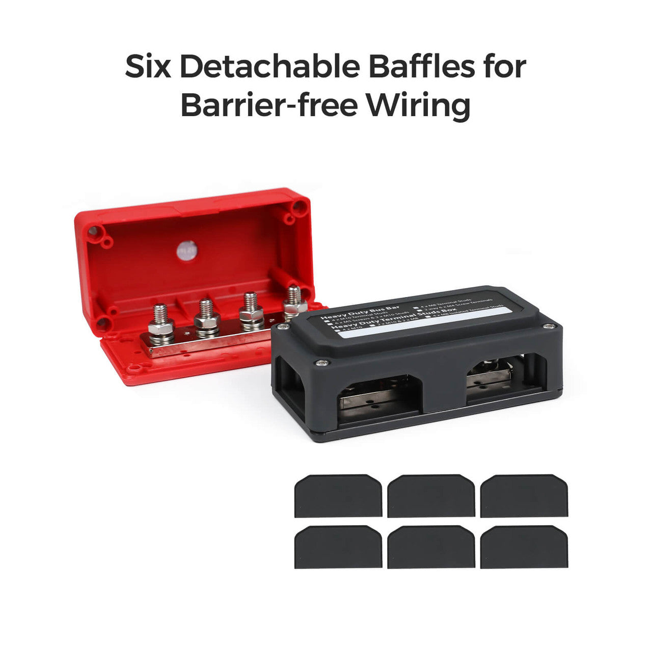 Renogy | 100A/300A Red/Black Busbar | RPD100RBB-US